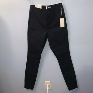 Black Skinny Chino Pants A New Day Size 8